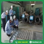 Chuyên gia Nhật Bản kiểm tra chất lượng khung túi lọc bụi TEP
