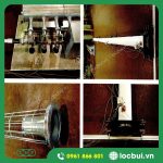Kiểm tra chất lượng khung túi lọc bụi TEP tại Nhật Bản