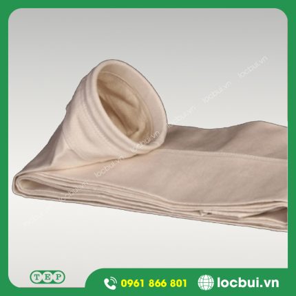 Túi vải lọc bụi PTFE chịu nhiệt, chống ăn mòn