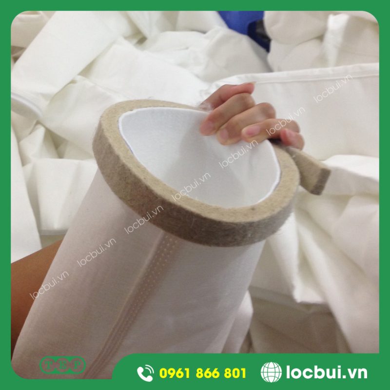 Túi vải lọc bụi miệng gân nỉ