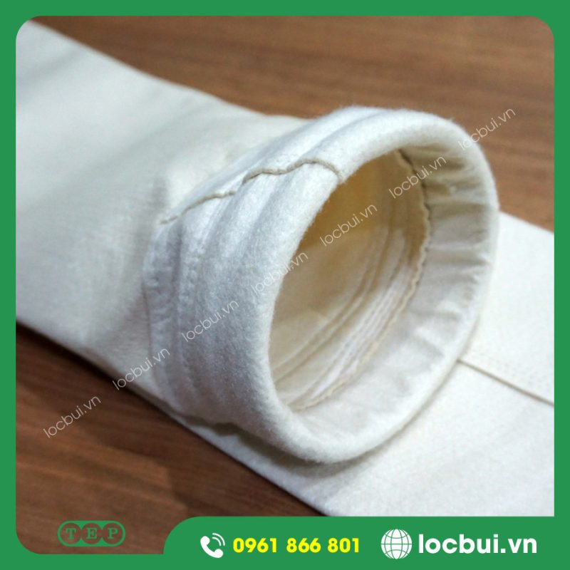 Túi vải lọc bụi PPS chịu nhiệt